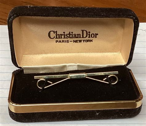 dior tie clip